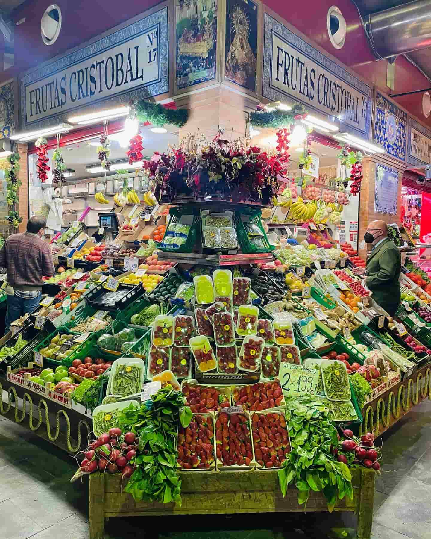 Marché de Triana, Séville, Espagne